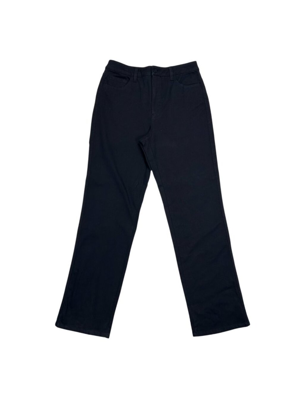 Coldwater Creek Classic Fit 12 Black Jean Office Minimalist Stretch